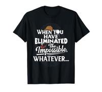 Sherlock Holmes Gifts Sherlock Holmes Detective Mystery T-Shirt