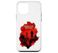 Sherlock Holmes London Silhouette Detective Art Design Case for iPhone 12 mini