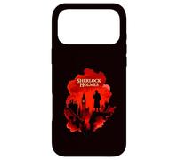 Sherlock Holmes London Silhouette Detective Art Design Case for iPhone 17 Pro Max