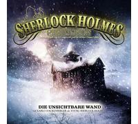 SHERLOCK HOLMES PHANTASTIK - 01-DIE UNSICHTBARE WAND 2 CD NEW