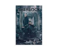 Sherlock Holmes Poster Aesthetics Canvas Wall Art Living Room Poster Modern Home Decoration Printing Poster Home Office Decoration Canvas Poster Art Poster DecorationUnframe-style-3016x24inch(40x60cm)