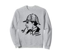 Sherlock Holmes Quotes 221B Baker St. British Detective Sweatshirt