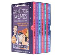 Sherlock Holmes Series 1 Shadows, Secrets and Stolen Treasure 10 Books Children's Collection Set (A Study In Scarlet, The Sussex Vampire, Three ... Secrets and Stolen Treasure (Easy Classics))