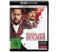 Sherlock Holmes: Spiel im Schatten 4K, 2 UHD-Blu-ray + 1 Blu-ray