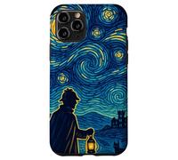 Sherlock Holmes Starry Night British Detective Artwork Case for iPhone 11 Pro
