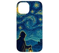 Sherlock Holmes Starry Night British Detective Artwork Case for iPhone 14