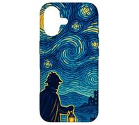 Sherlock Holmes Starry Night British Detective Artwork Case for iPhone 17