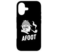 Sherlock Holmes - The Game Is Afoot Classic Detective Quote Case for iPhone 17