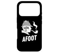 Sherlock Holmes - The Game Is Afoot Classic Detective Quote Case for iPhone 17 Pro