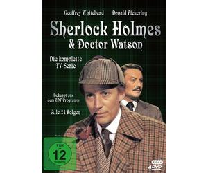 SHERLOCK HOLMES UND DR. WATSON - KOMPLETTBOX (NEWA - GUEST,VAL 4 DVD NEW