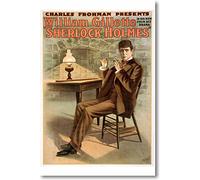 Sherlock Holmes - William Gillette - NEW Vintage Movie Poster