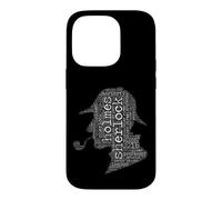 Sherlock Holmes word cloud Case for iPhone 14 Pro