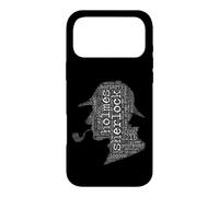 Sherlock Holmes word cloud Case for iPhone 17 Pro Max