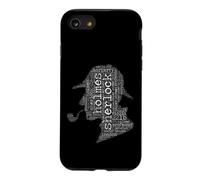 Sherlock Holmes word cloud Case for iPhone SE (2020) / 7/8