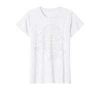 Sherlock Holmes Word Cloud Value Graphic T-Shirt, Women, White, L