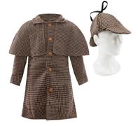 Bristol Novelty Detective Boy Long Costume,Kids Fancy Dress, Age 10-12 Years Old