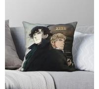 Sherlock John Watson 221B Pillowcase Polyester Linen Velvet Creative Zip Decor Throw Pillow Case Home Cushion Cover