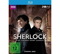 SHERLOCK-STAFFEL 3 - MOVIE [Blu-ray] [2013] [Region A & B & C]