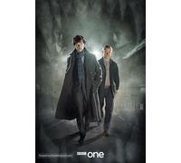 Sherlock TV Series Poster Wall Art A4 Size Version 1