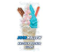 Shermallow KBG Whippy Ice Cream Sticker - 16cm high Knickerbocker Glory die cut vinyl decal