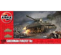 Sherman Firefly Airfix Classic Kit Model British Military Tank 1:72 Scale 88pcs
