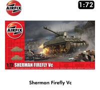 SHERMAN Firefly Vc Tank WWII Allied Forces 1:72 scale model kit AIRFIX A02341