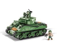 COBI-2550 WWII Sherman M4A3E2 Tank Model Building Bricks 716Pcs