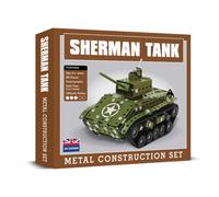 Sherman Tank Metal Construction Set