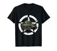 Sherman Tank WW2 Shirts For Men Army Tanker T-Shirt