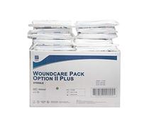 Shermond Premier Wound Care Pack Option II Plus with Orange Bags & Medium Nitrile Gloves, Pack of 50
