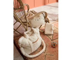Sherpa Bear Toiletry Bag, Little Nomad white light solid