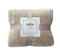 Sherpa Fleece Blanket Throws, Waffle Honeycomb Throw Fleece Blankets Fluffy Cosy Warm Blanket for Sofa and Bed Gift,Travel,Couch,Kids,Camping,Suitabie All Season, 45x65cm