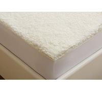 Sherpa Fleece Under Blanket 100% Polyester Elasticated Corner Skirt to Hold the Mattress (4ft Small Double)