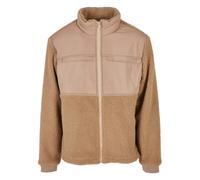 Sherpa fleece Urban Classics Patched Beige M