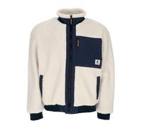Sherpa Jacket with High Neck Zip - male - Element - Fleece Jackets - Beige - M - Sport M