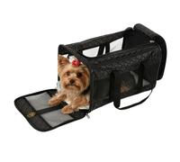 Sherpa Original Deluxe Airline Approved Pet Carrier - Black Grid Large