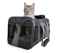 Sherpa Original Deluxe Travel Pet Carrier - Charcoal Gray, Large
