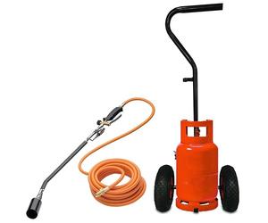 Sherpa Professional Gas Weed Burner and Trolley Kit