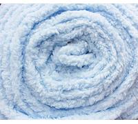 Sherpa Teddy Fabric Fleece Super Soft Lambswool Look Cuddle Fluffy Material (3 Metres 300cm x 150cm, Pale Blue)