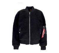 Sherpa Teddy Jacket Black - male - Alpha Industries - Bomber Jackets - Black - S - Jackets S