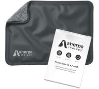 SHERPA THERAPY Large Ice Packs for Injuries Reusable - Soft Gel Hot and Cold Packs for Injuries, Hip, Shoulder, Back Pain Relief - 11.5" x 14.5" - Grey