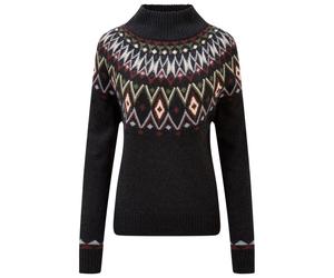 Sherpa - Women's Indu Mock Neck - Jumper size XXL, black