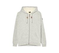 Sherpa zip-up hooded sweatshirt Quiksilver Keller Gris XS