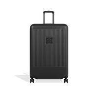 Sherpani Meridian, Expandable Hardshell Luggage, Rolling Hardside Suitcase, Travel Luggage, Stylish & Durable Suitcase, Black, 26-Inch Checked, Meridian