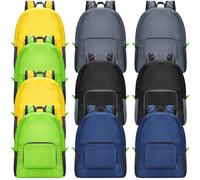 Sherr 17" Classic Backpacks in Bulk Foldable Lightweight Back Packs Basic Classic bags for Travel, Popular Colors, One Size, Classic