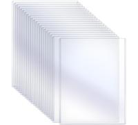 Sherr Rigid Print Protectors Fit 24 x 36 Inch Poster Paper, card sleeve Page Protectors Plastic Poster Sleeves PVC Clear Sheet Protectors Holder to Display Photo Document Magazine Certificate (20 Pcs)