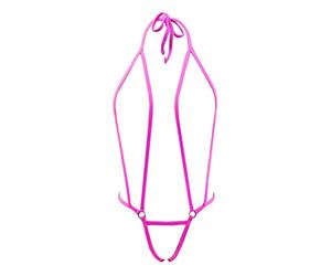 SHERRYLO Micro String Bikini Slutty Crotchless Extreme Bikinis Sexy Exotic Mini Gstring Thong Swimsuit Skimpy Bathing Suit