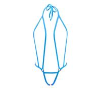 SHERRYLO Sling Bikini Extreme Micro Bikinis G String Thong Mini Exotic Tanning Bathing Suit, 1601-turquoise, One Size