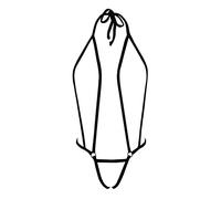 SHERRYLO Sling Bikini Extreme Micro Bikinis G String Thong Mini Exotic Tanning Bathing Suit