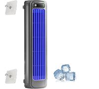 Sherum Cooling Ace Portable Air Conditioner - Ultra-Quiet 3-Speed, Compact & Energy-Efficient Cooling for Bedroom, Office, Outdoor | Space-Saving Design for Home, Travel, Desk Use (Blue)
